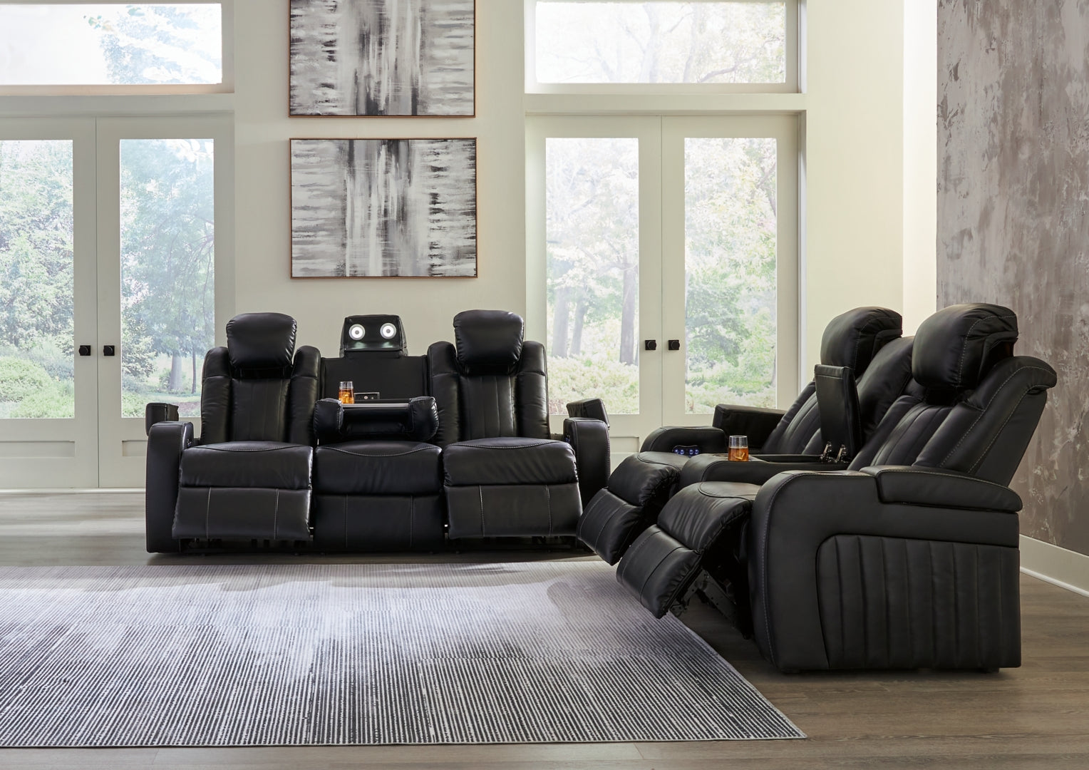 Caveman Den Sofa, Loveseat and Recliner