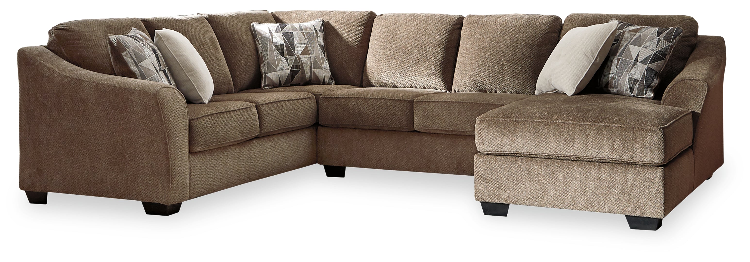 Graftin 3-Piece Sectional with Ottoman