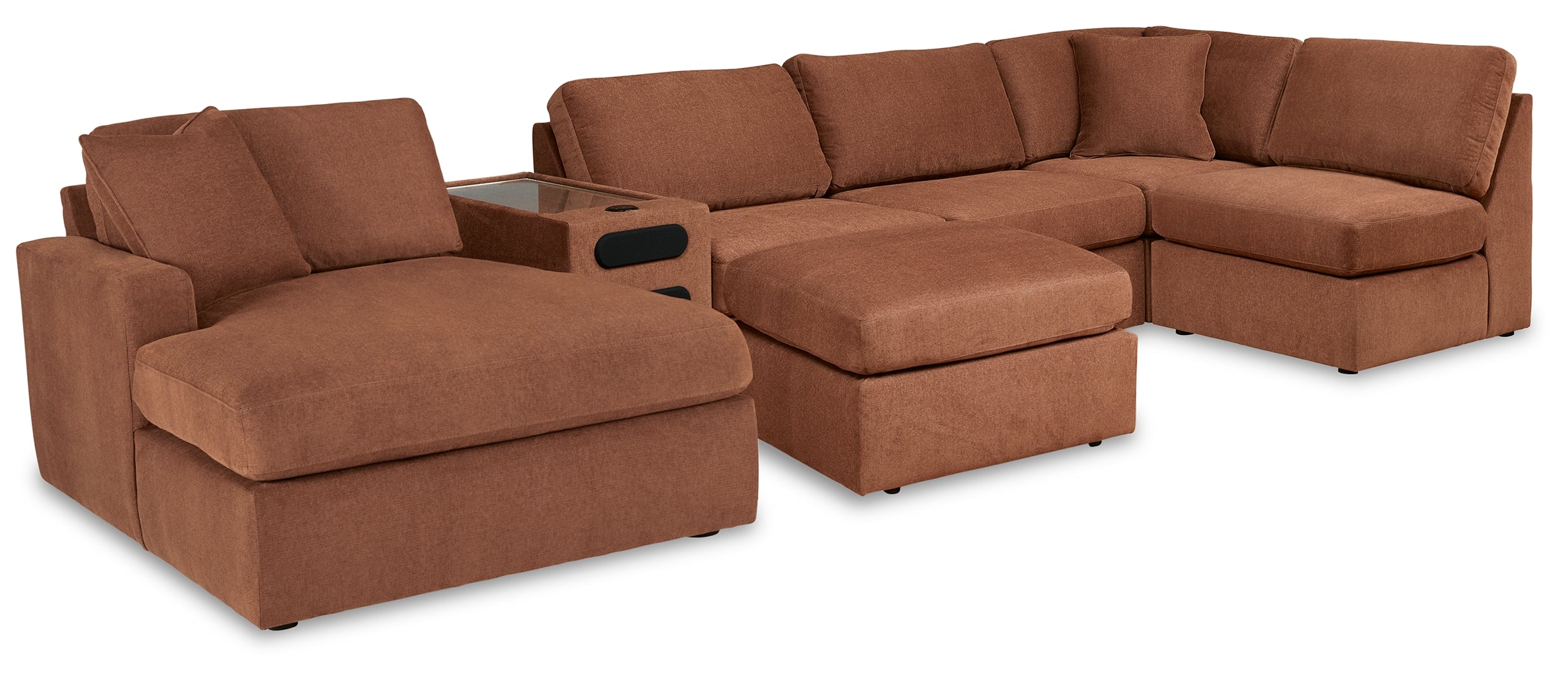 Modmax 6-Piece Sectional with Ottoman