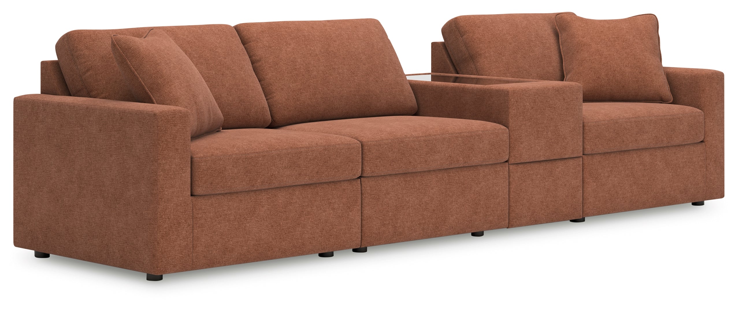 Modmax 4-Piece Sectional with Storage Console