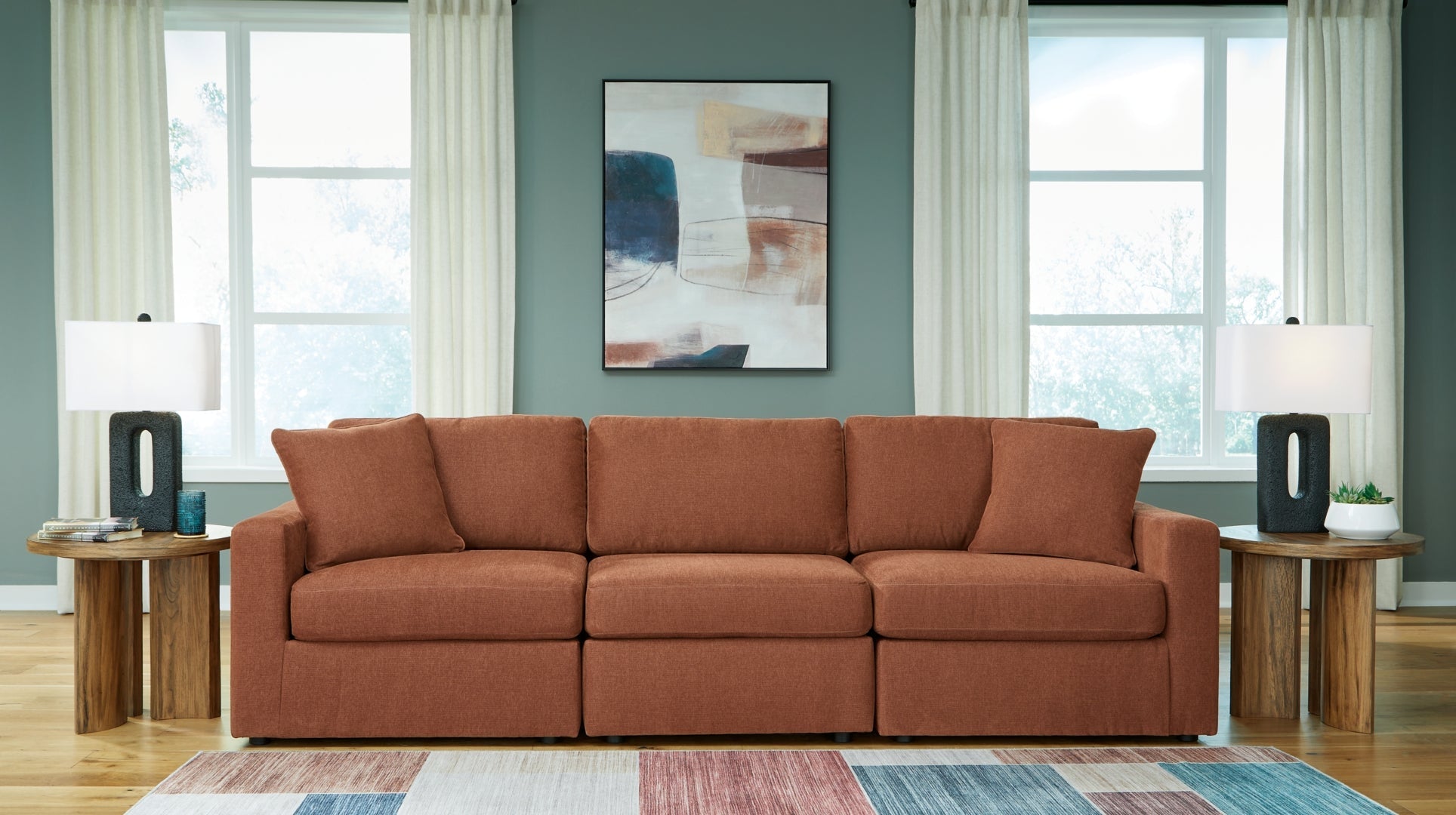 Modmax 3-Piece Sectional with Ottoman