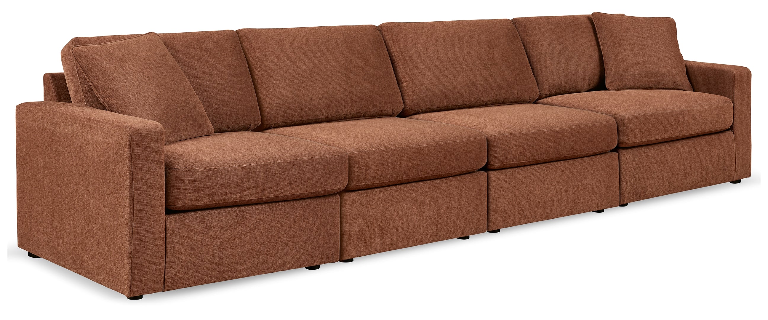 Pillar Peak 4-Piece Sectional with Ottoman