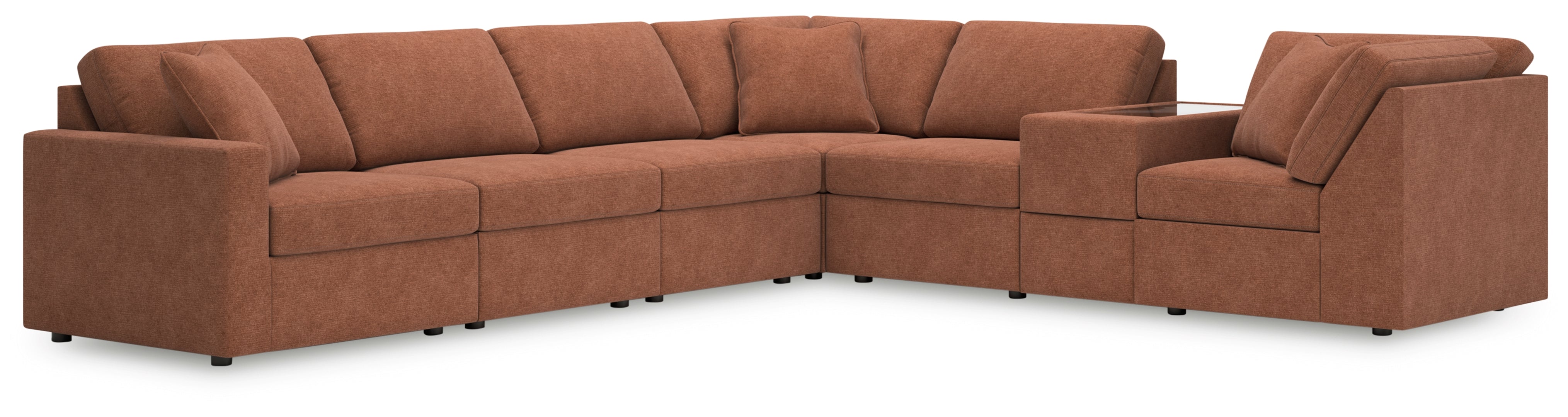 Modmax 7-Piece Sectional with Storage Console