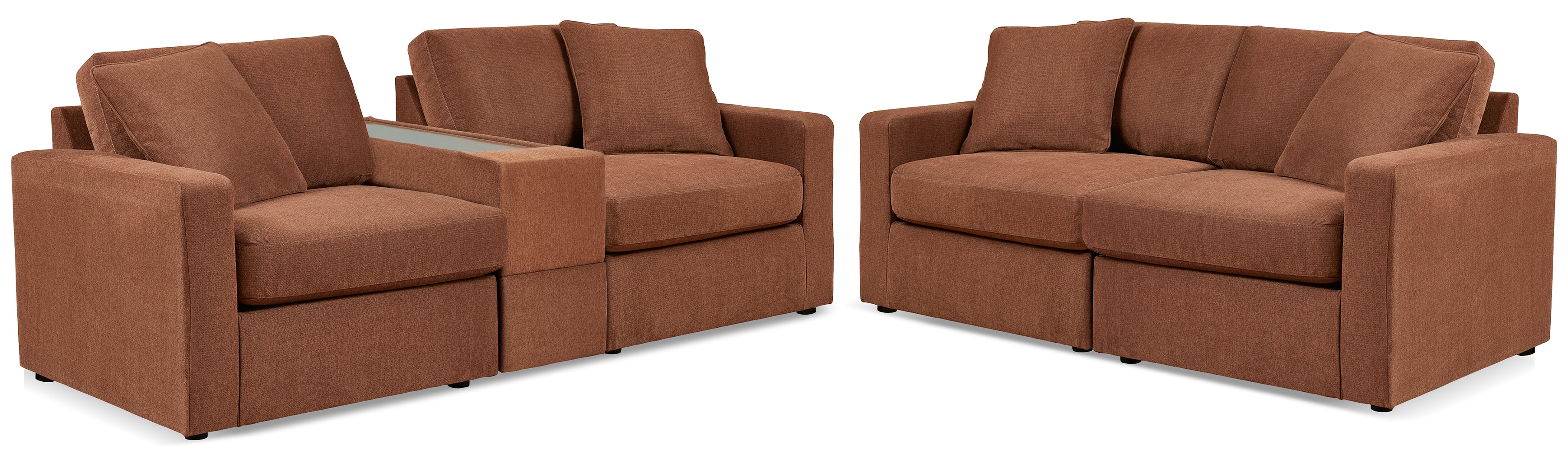 Pillar Peak Sofa, Loveseat and Recliner