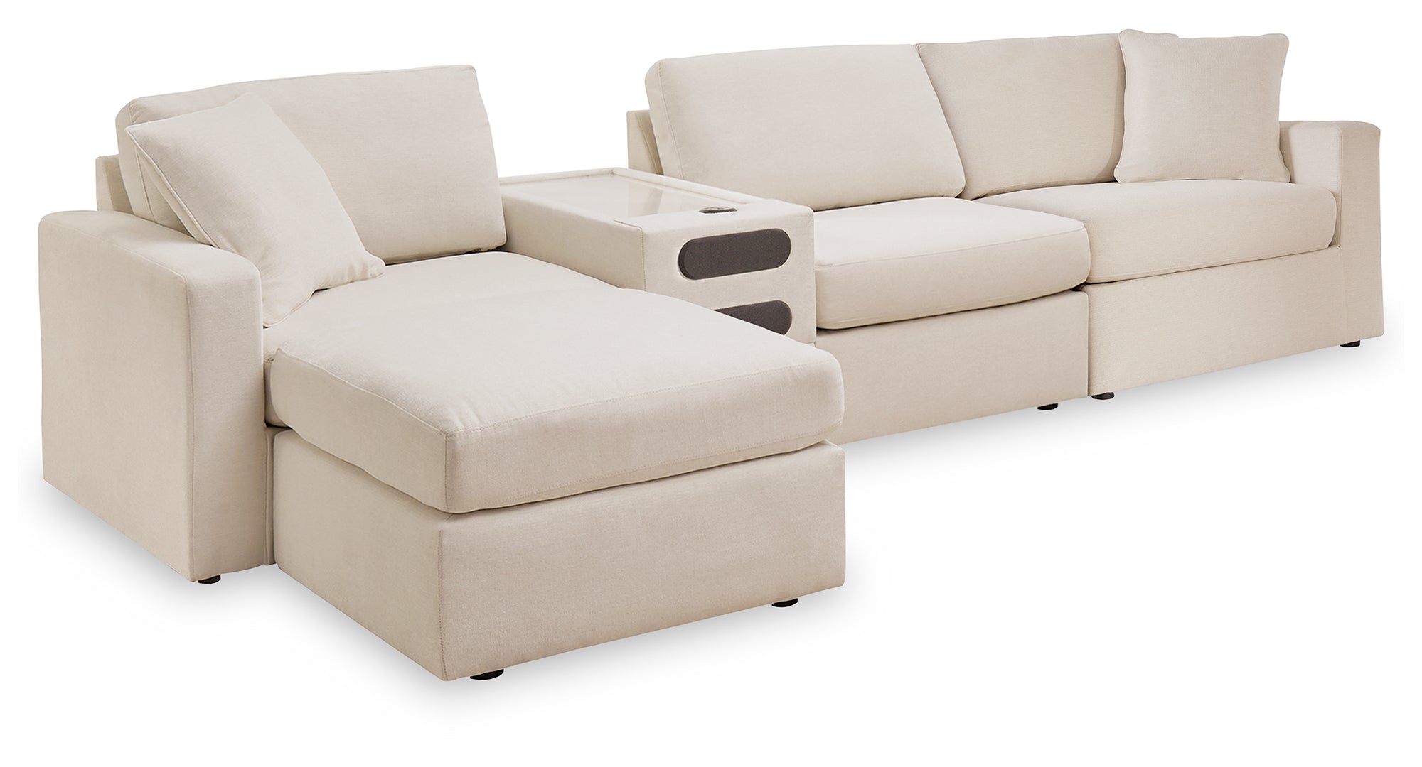 Modmax 4-Piece Sectional with Ottoman