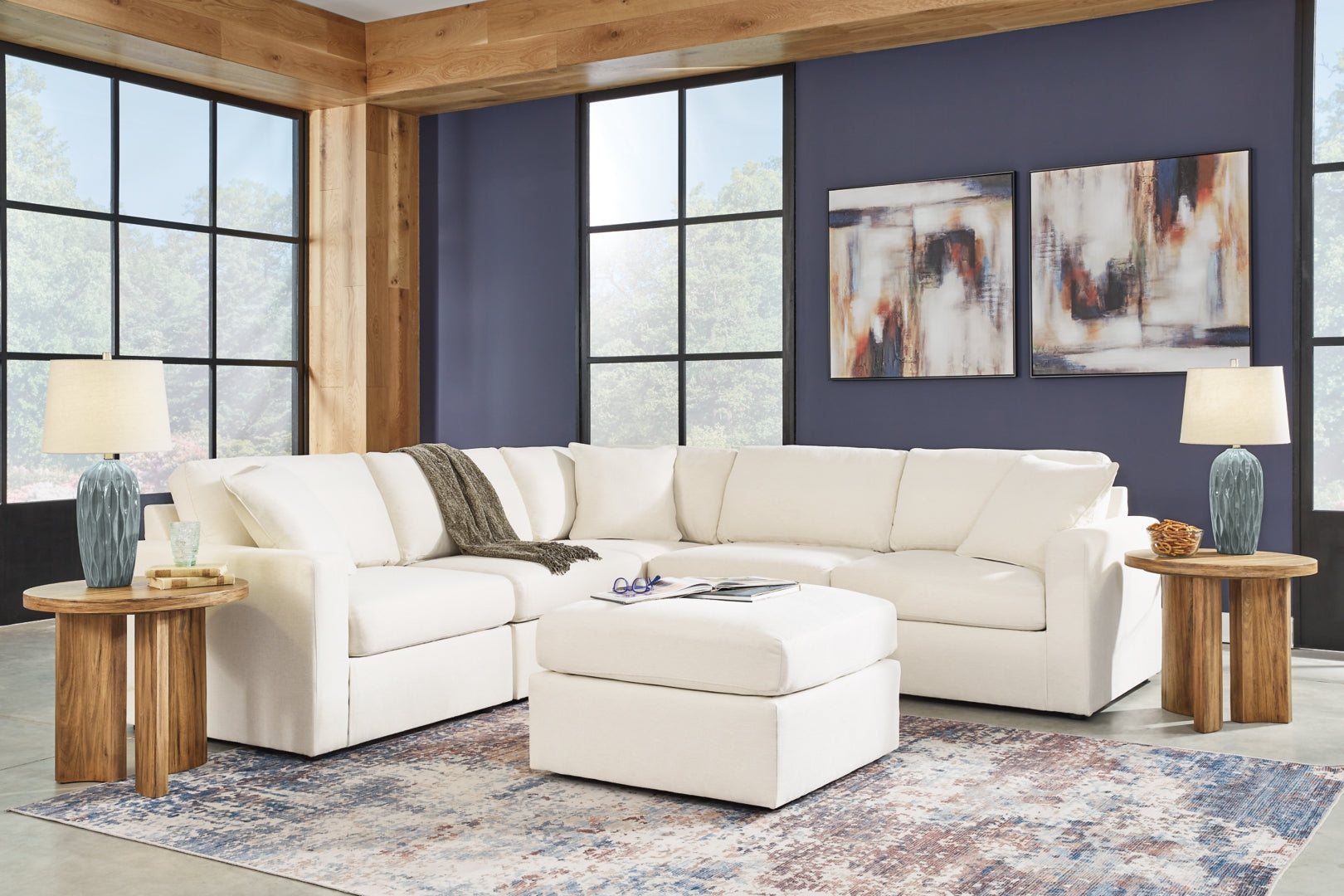 Pillar Peak 5-Piece Sectional with Recliner