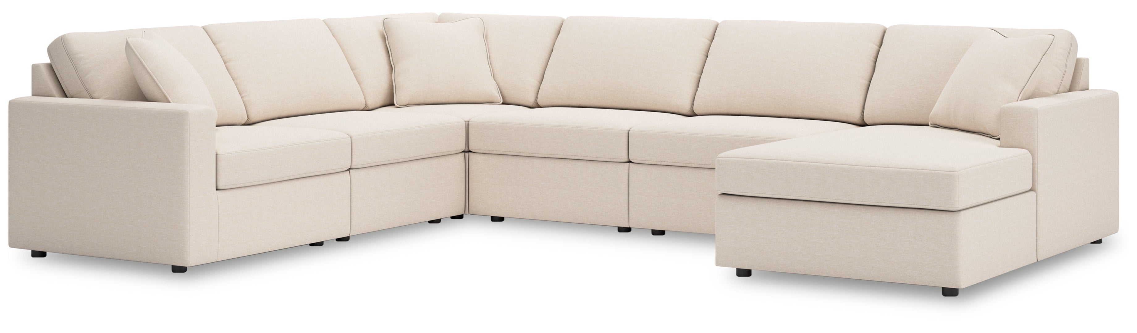 Modmax 6-Piece Sectional with Chaise