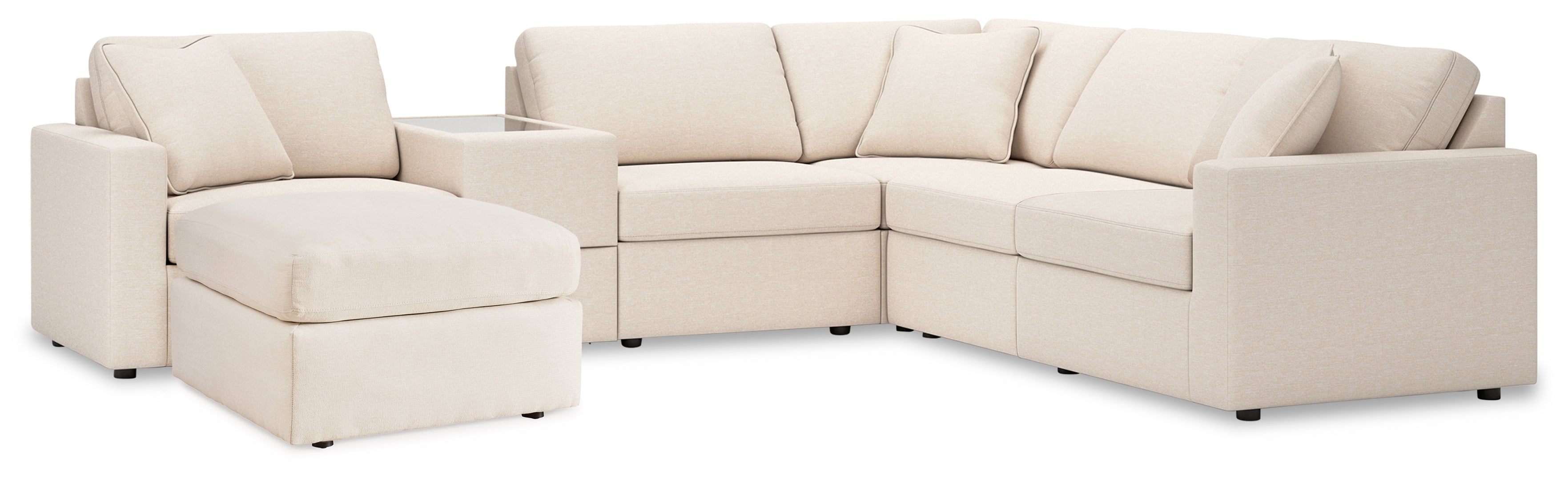 Pillar Peak 5-Piece Sectional with Recliner