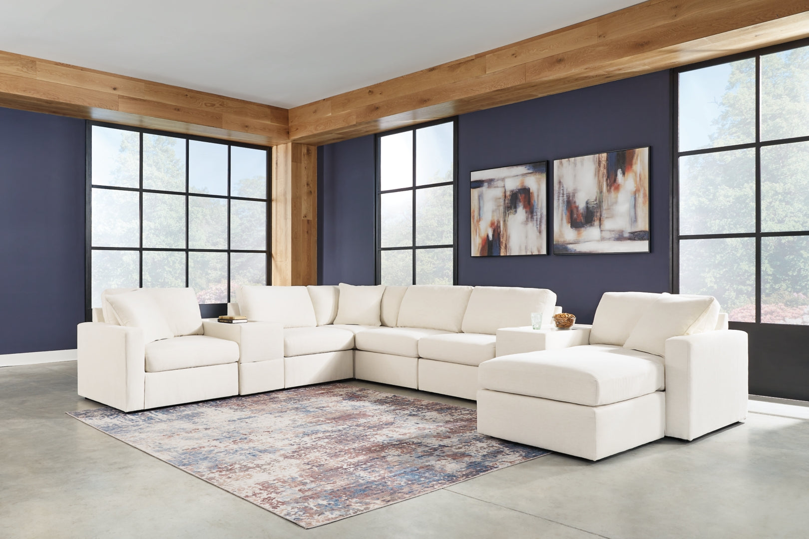 Pillar Peak 5-Piece Sectional with Recliner