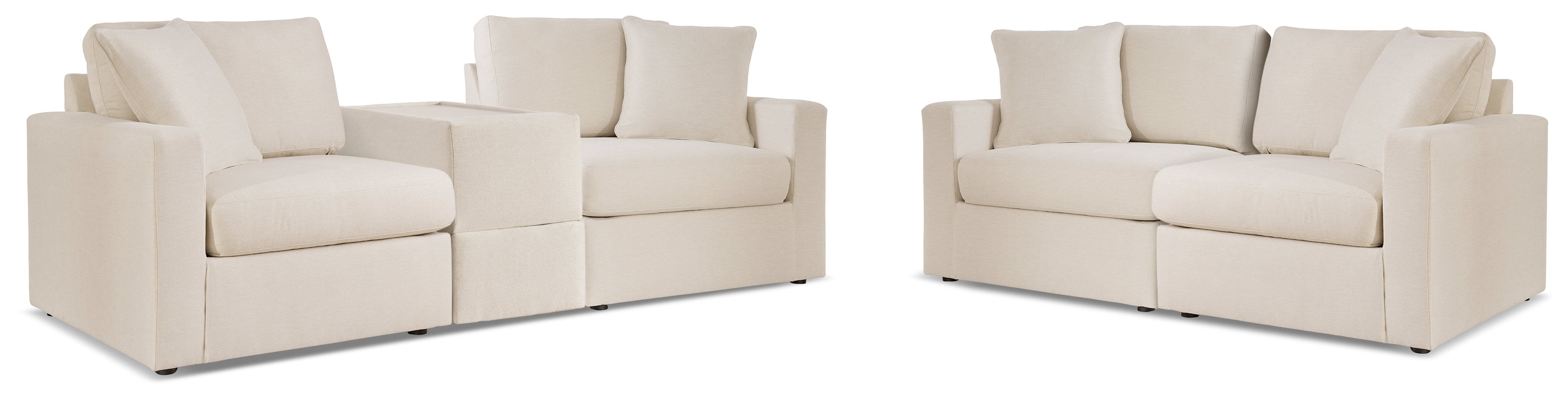 Pillar Peak Sofa, Loveseat and Recliner