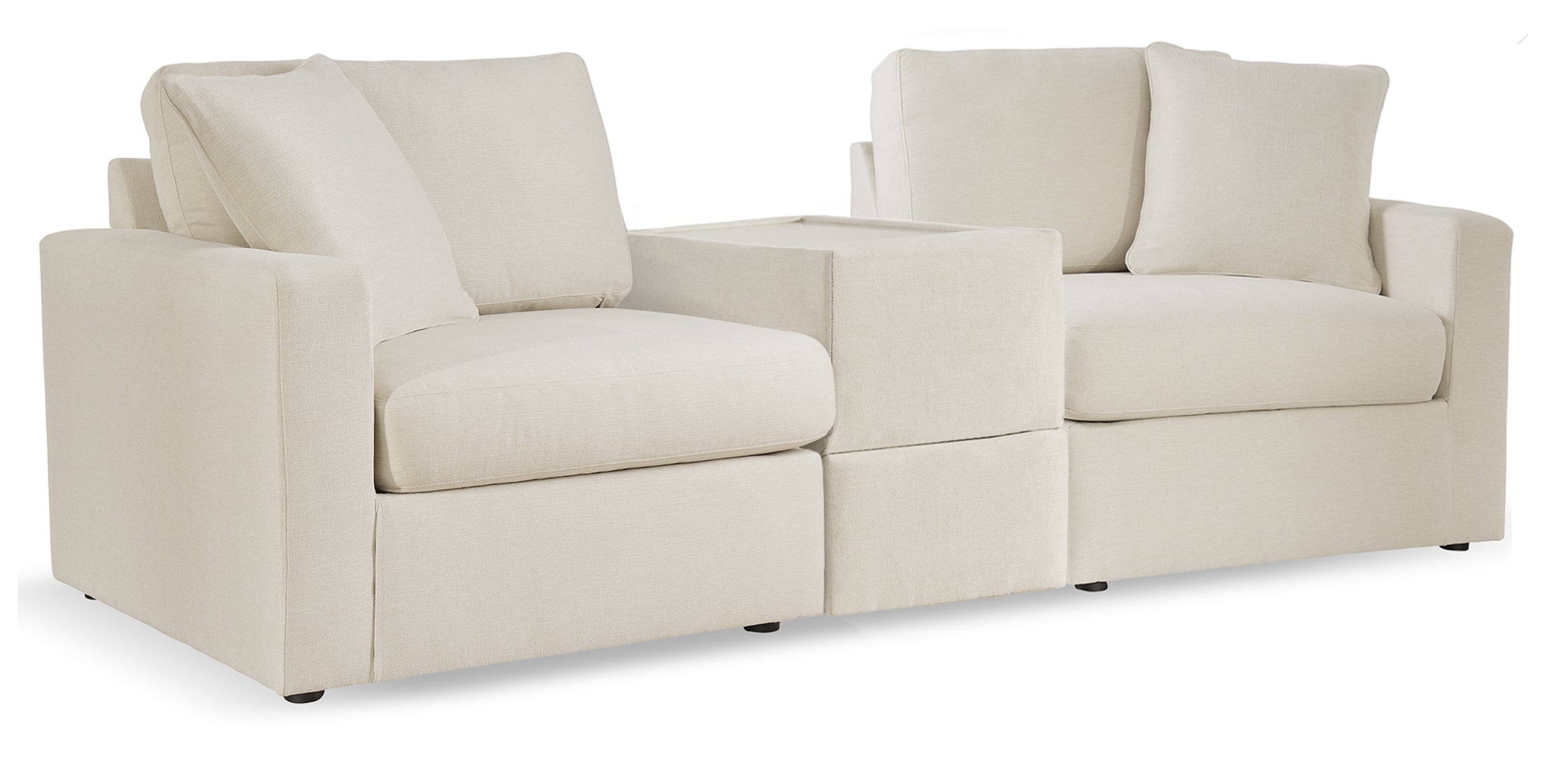 Modmax 3-Piece Sectional with Storage Console