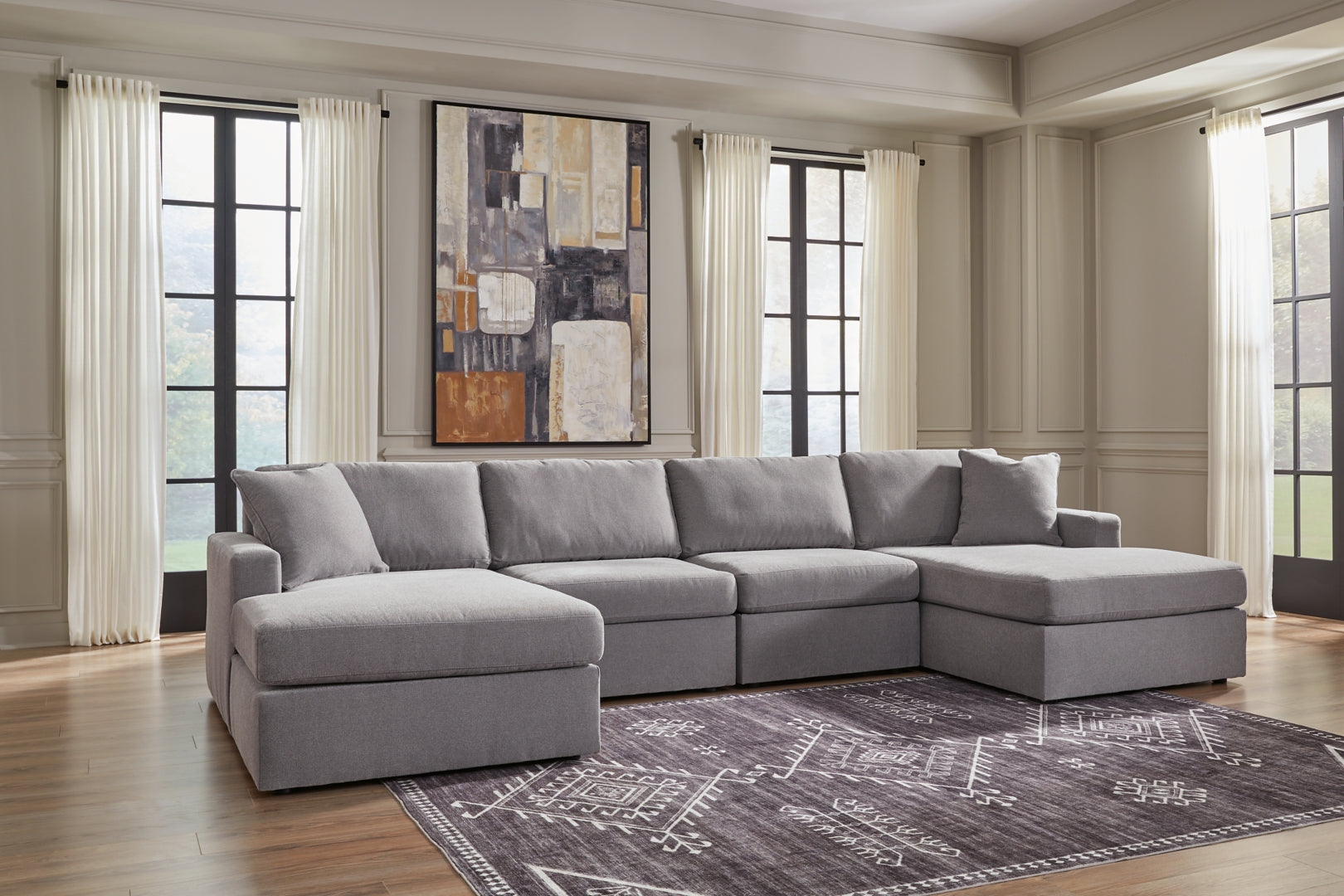 Modmax 4-Piece Double Chaise Sectional