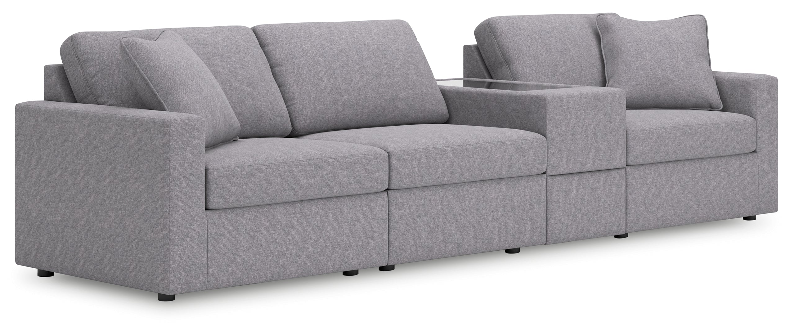 Modmax 4-Piece Sectional with Storage Console