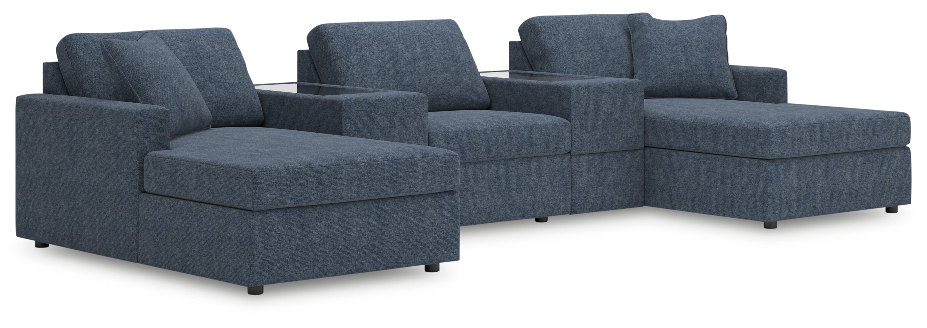 Modmax 5-Piece Pit Sectional with Storage Consoles