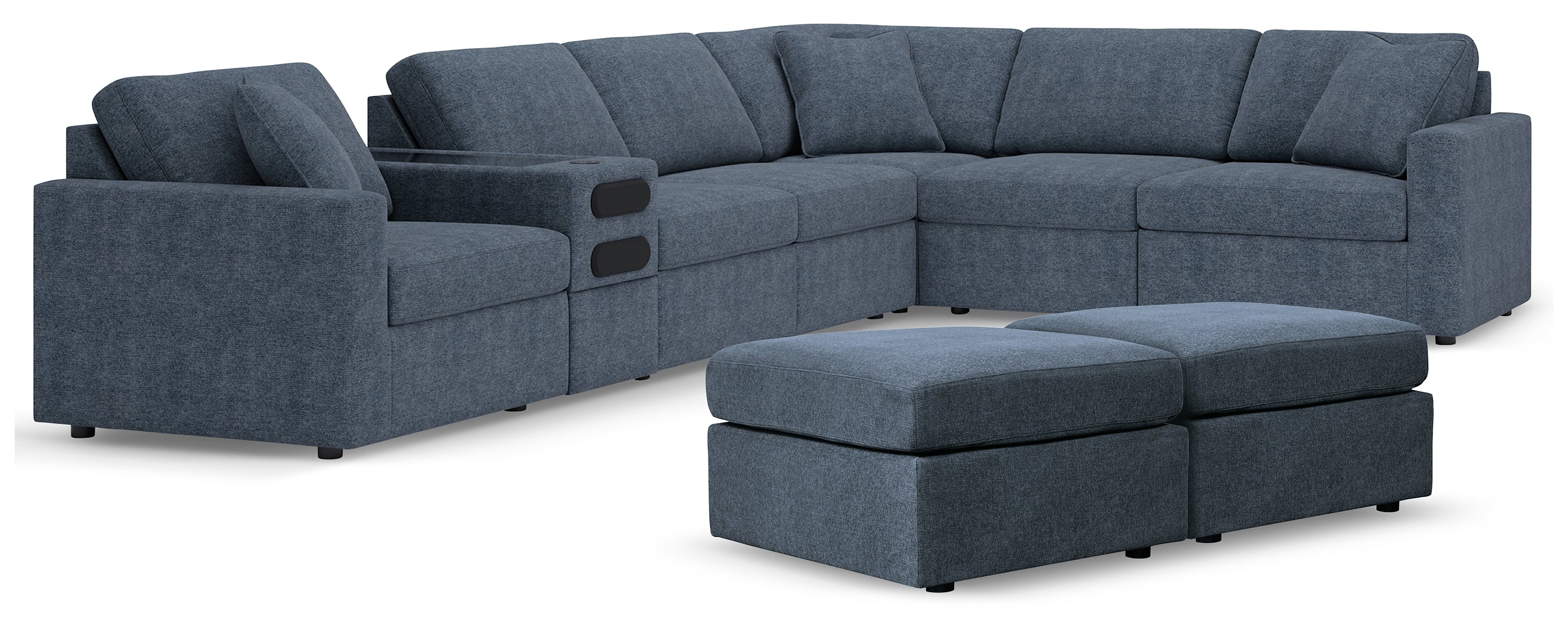 Modmax 6-Piece Sectional with Ottoman