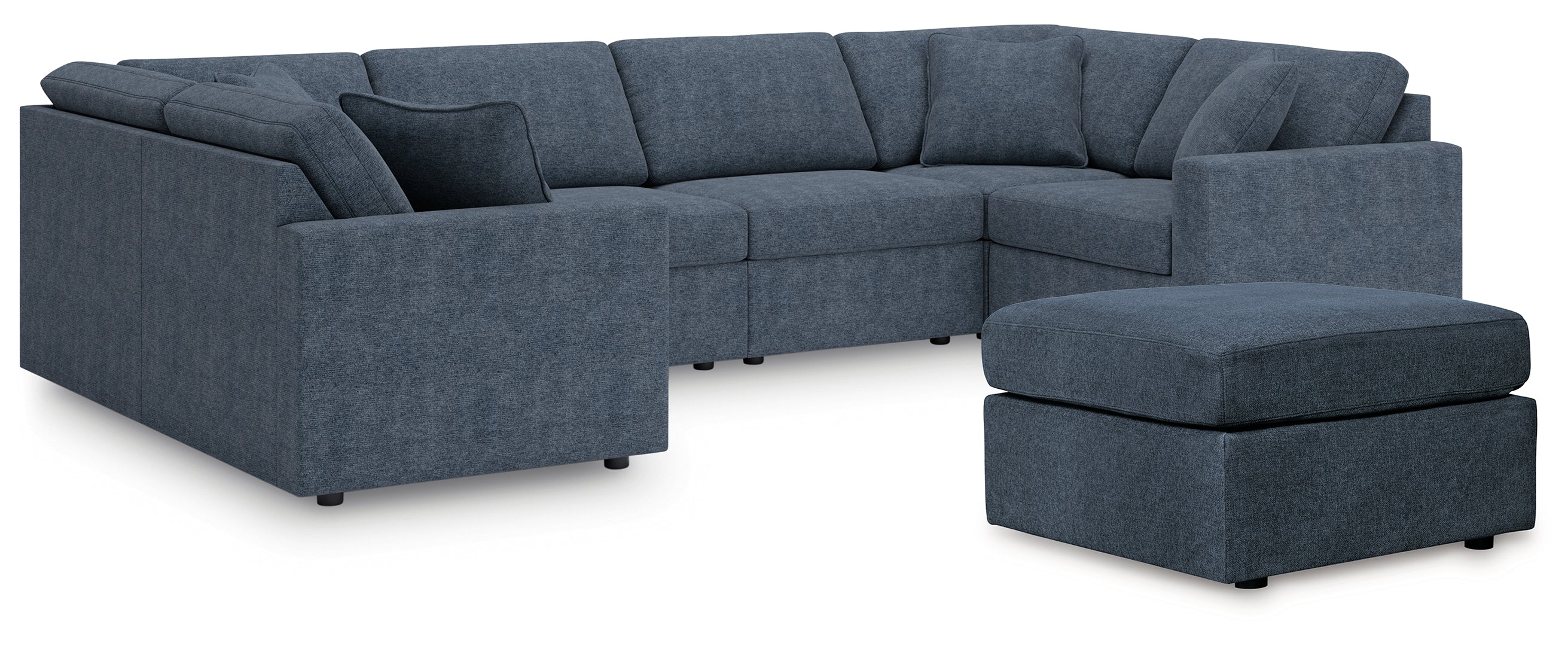 Modmax 6-Piece Sectional with Ottoman