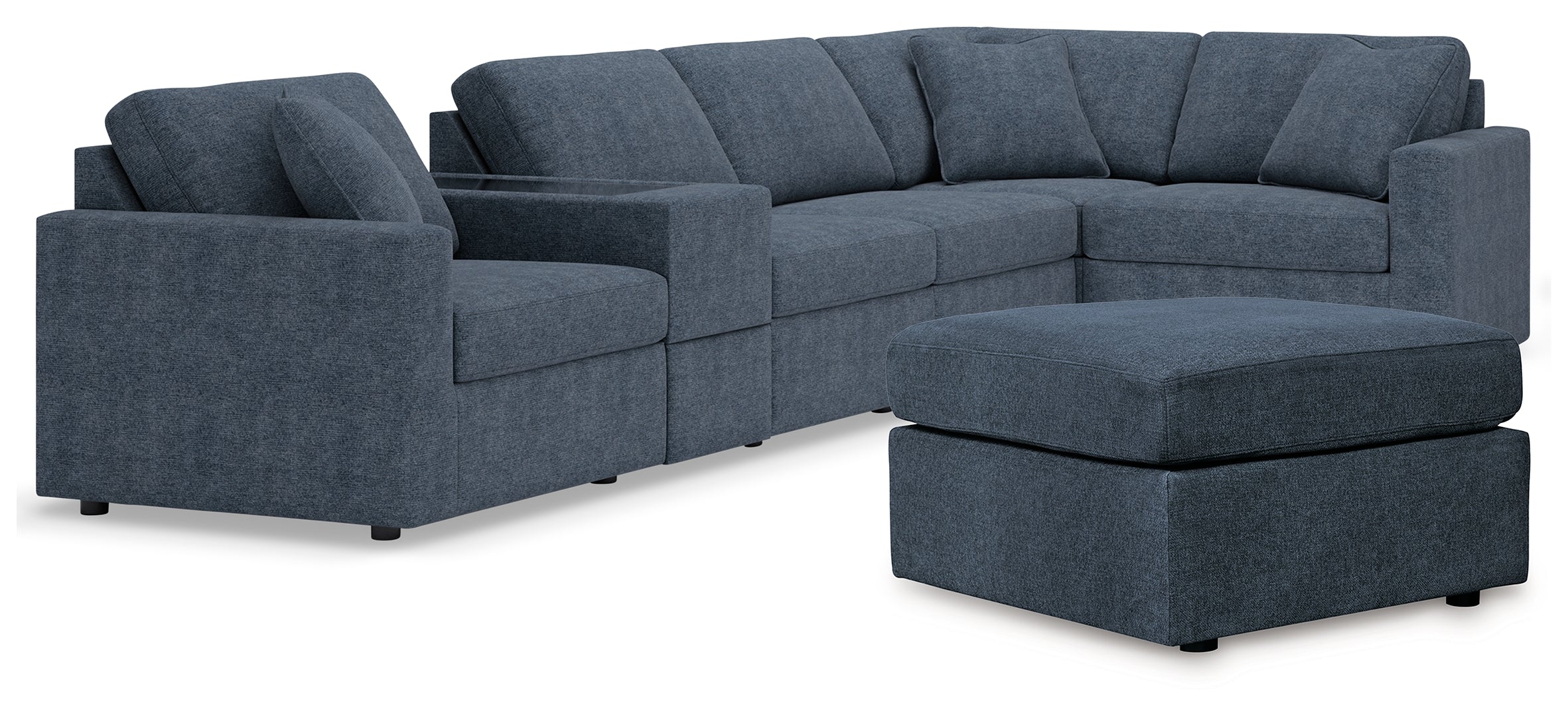 Modmax 6-Piece Sectional with Ottoman