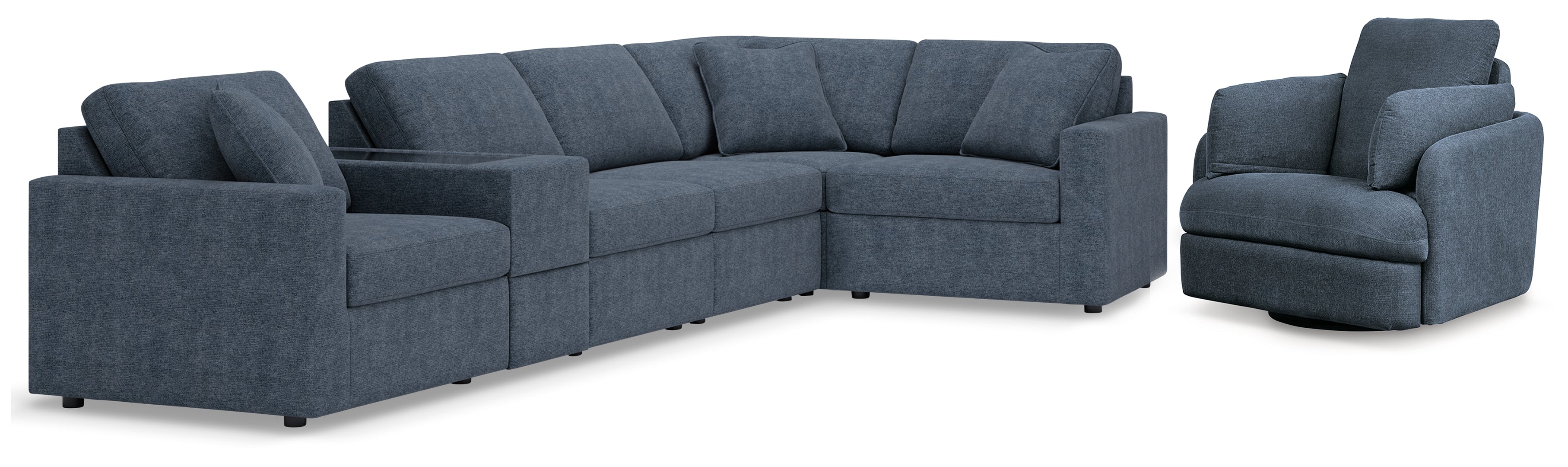 Modmax 6-Piece Sectional with Recliner