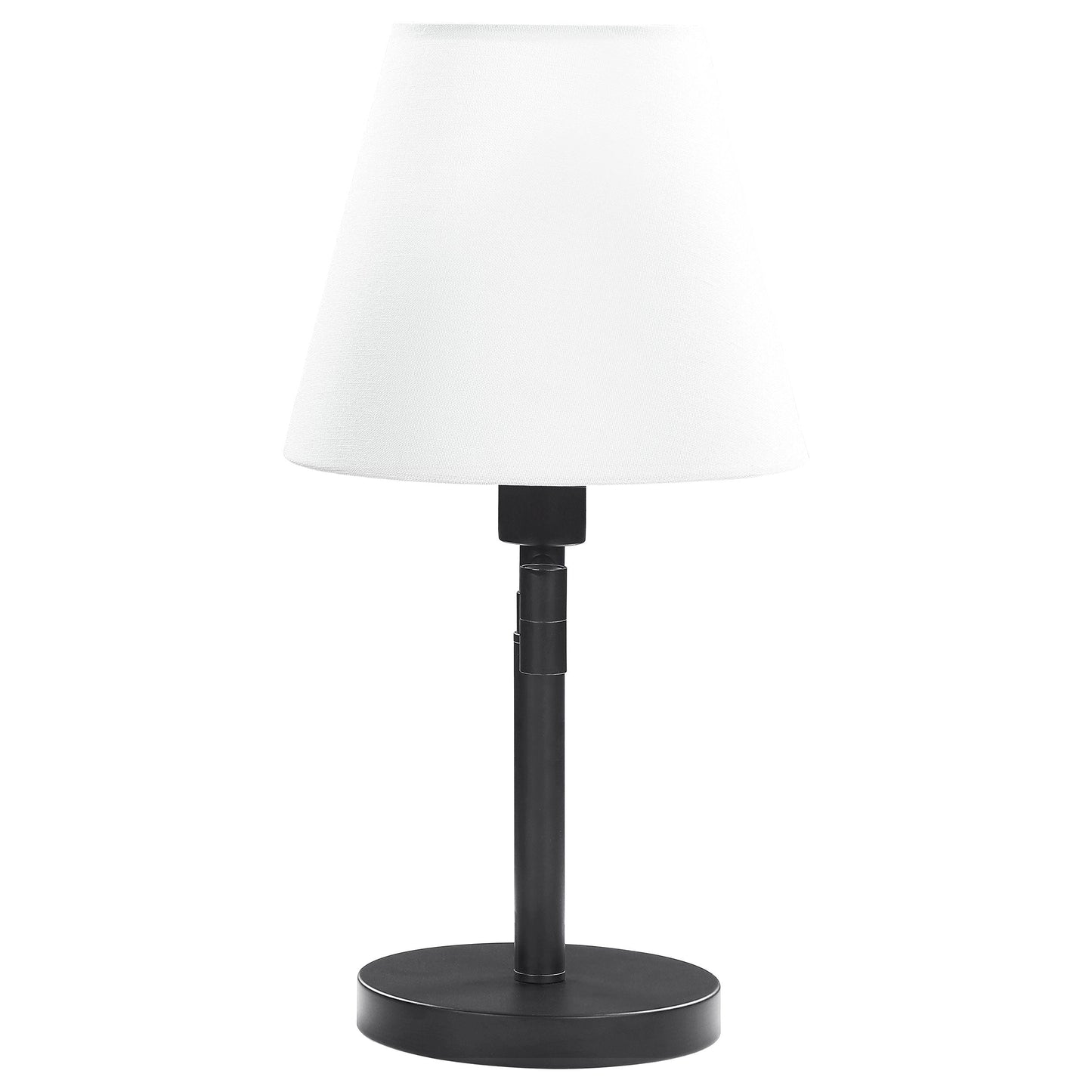 Colombe Rotatable Frame Table Lamp Off White and Matte Black