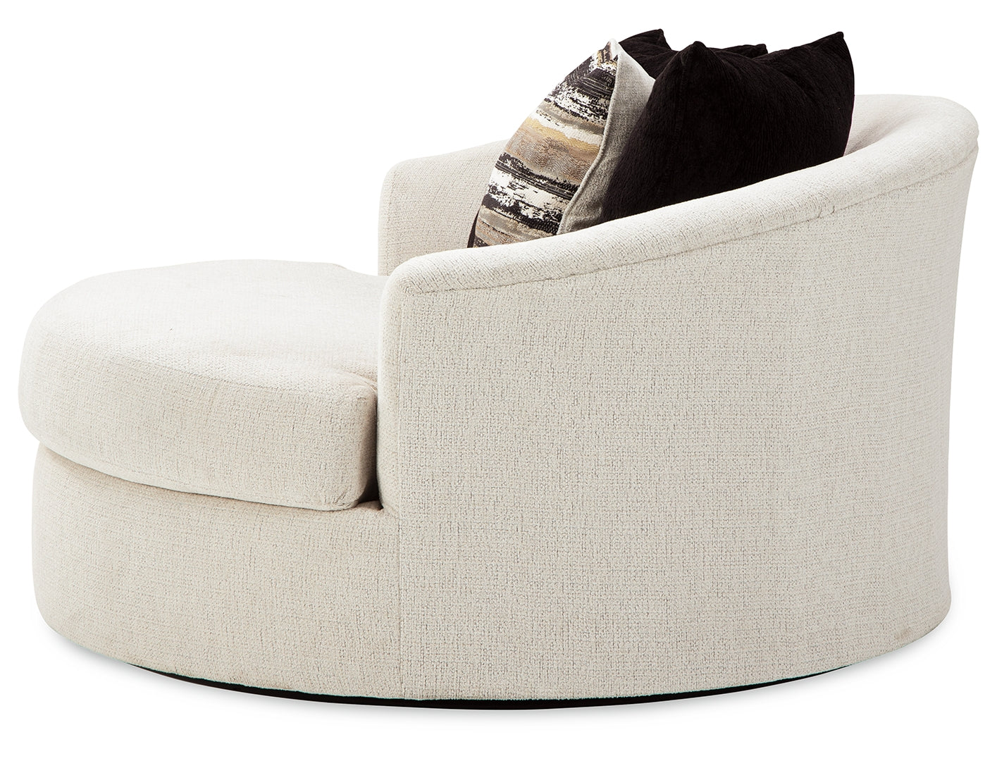 Cambri Oversized Round Swivel Chair