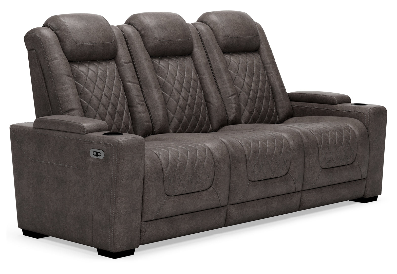 HyllMont PWR REC Sofa with ADJ Headrest