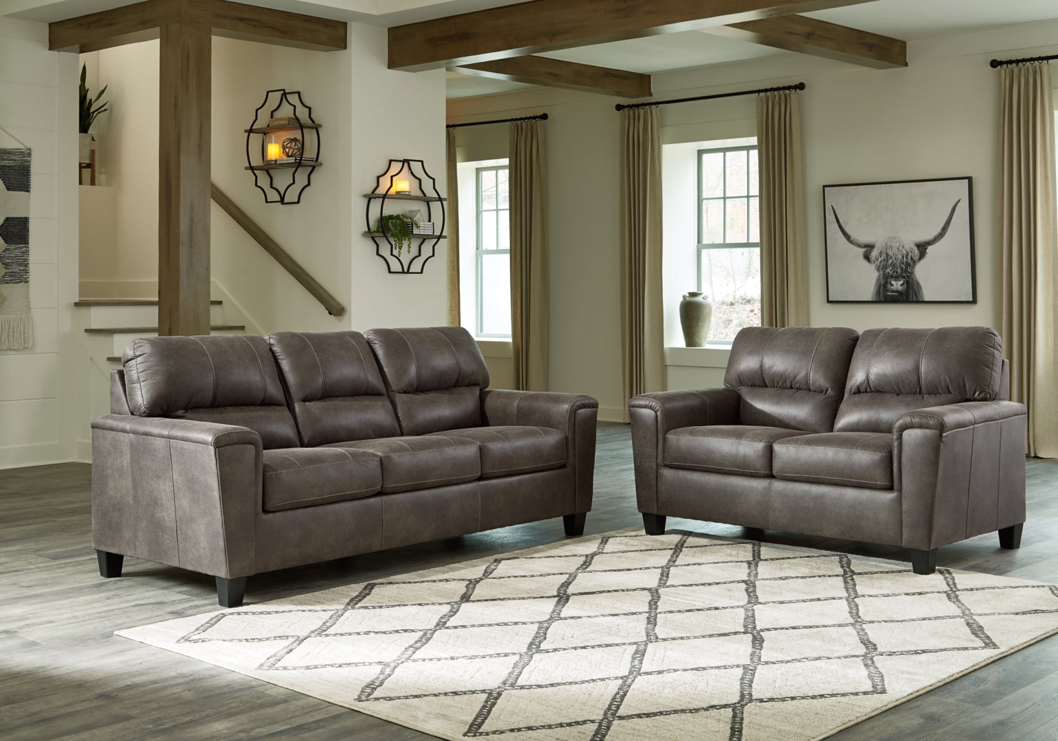 Navi Sofa, Loveseat and Recliner