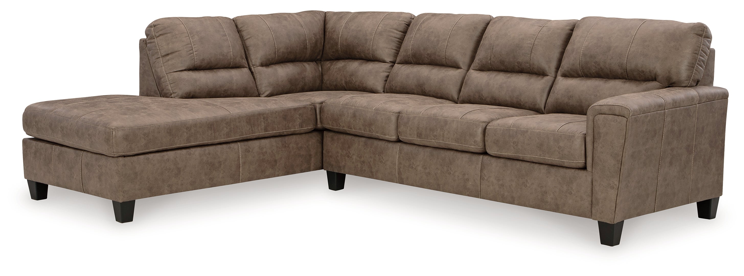 Navi 2-Piece Sectional Sofa Sleeper Chaise