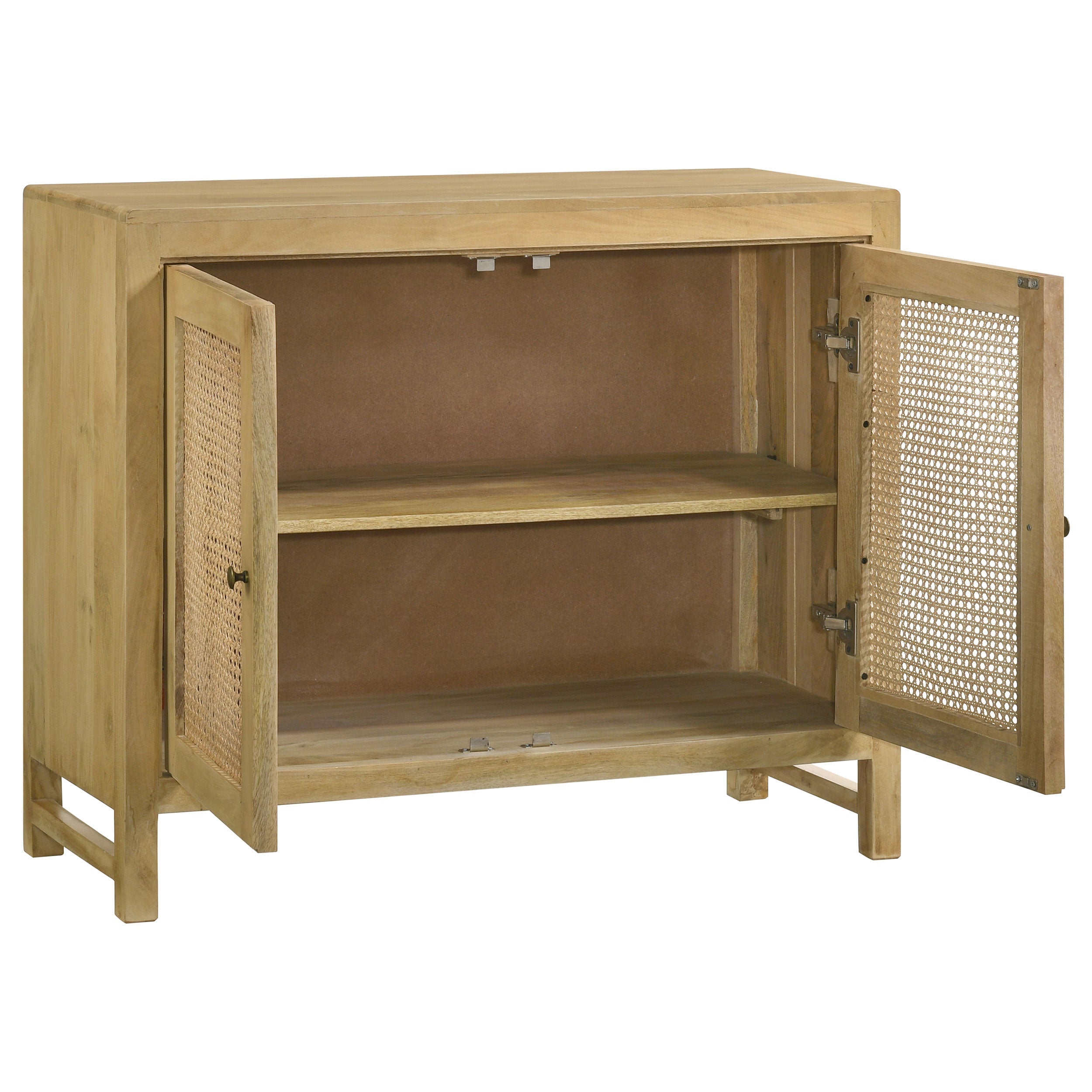 Zamora Rectangular 2-door Accent Cabinet Natural