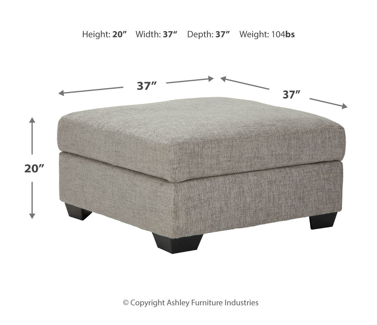 Megginson Ottoman With Storage