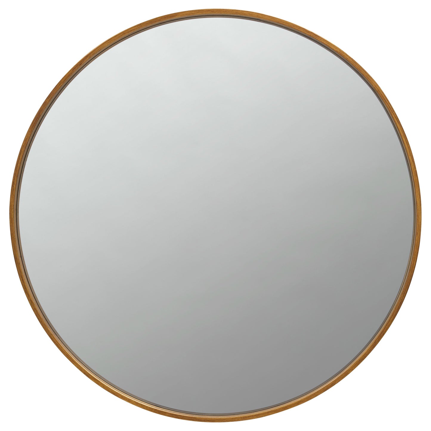 O'Malley Round Mirror Brass