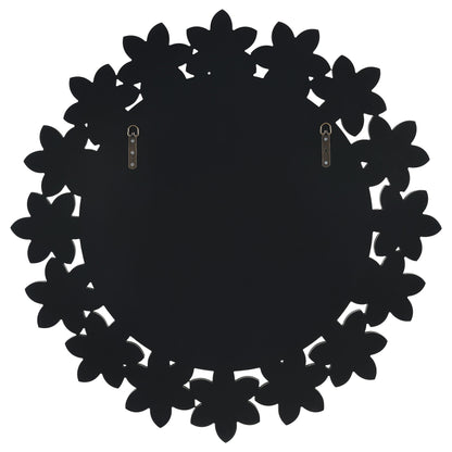 Cordelia Round Floral Frame Wall Mirror