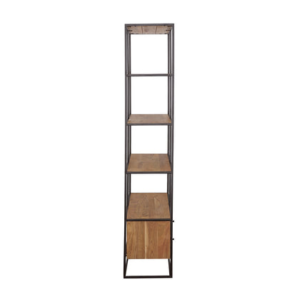 Belcroft 4-drawer Etagere Natural Acacia and Black