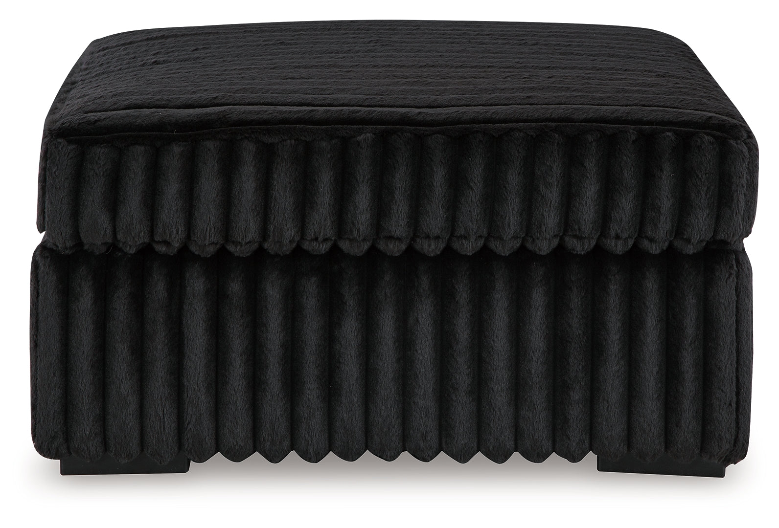 Midnight-Madness Oversized Accent Ottoman