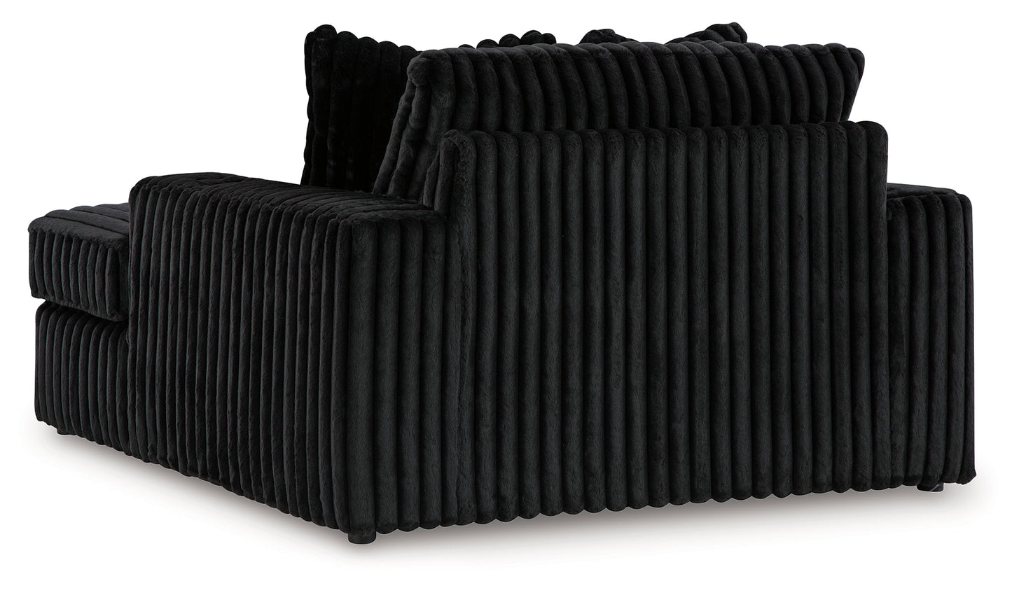 Midnight-Madness Oversized Chaise