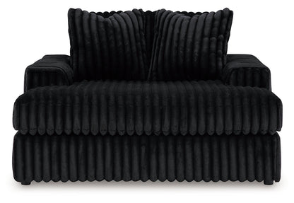 Midnight-Madness Oversized Chaise