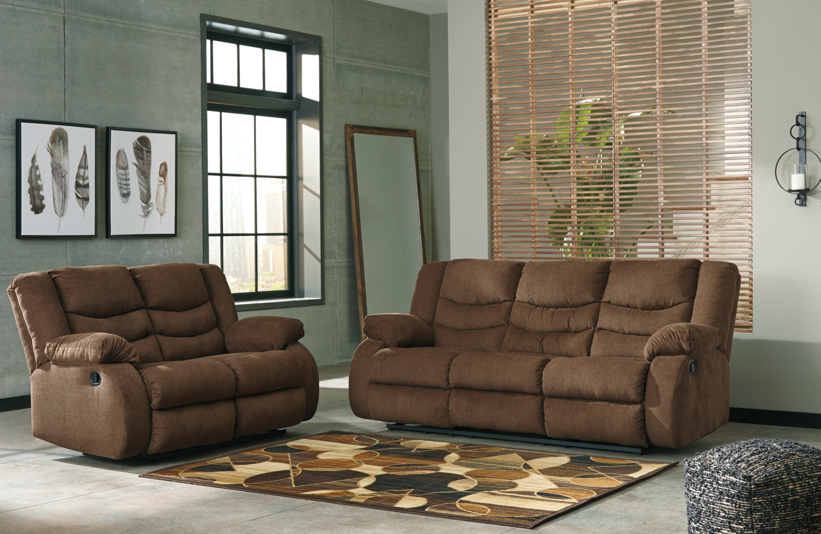 Tulen Sofa and Loveseat