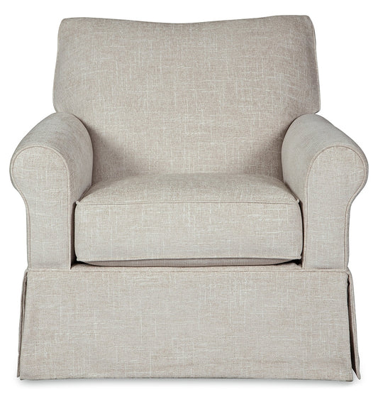 Searcy Swivel Glider Accent Chair