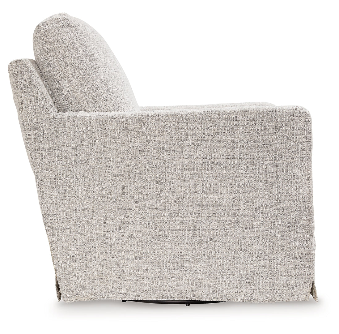 Nenana Next-Gen Nuvella Swivel Glider Accent Chair