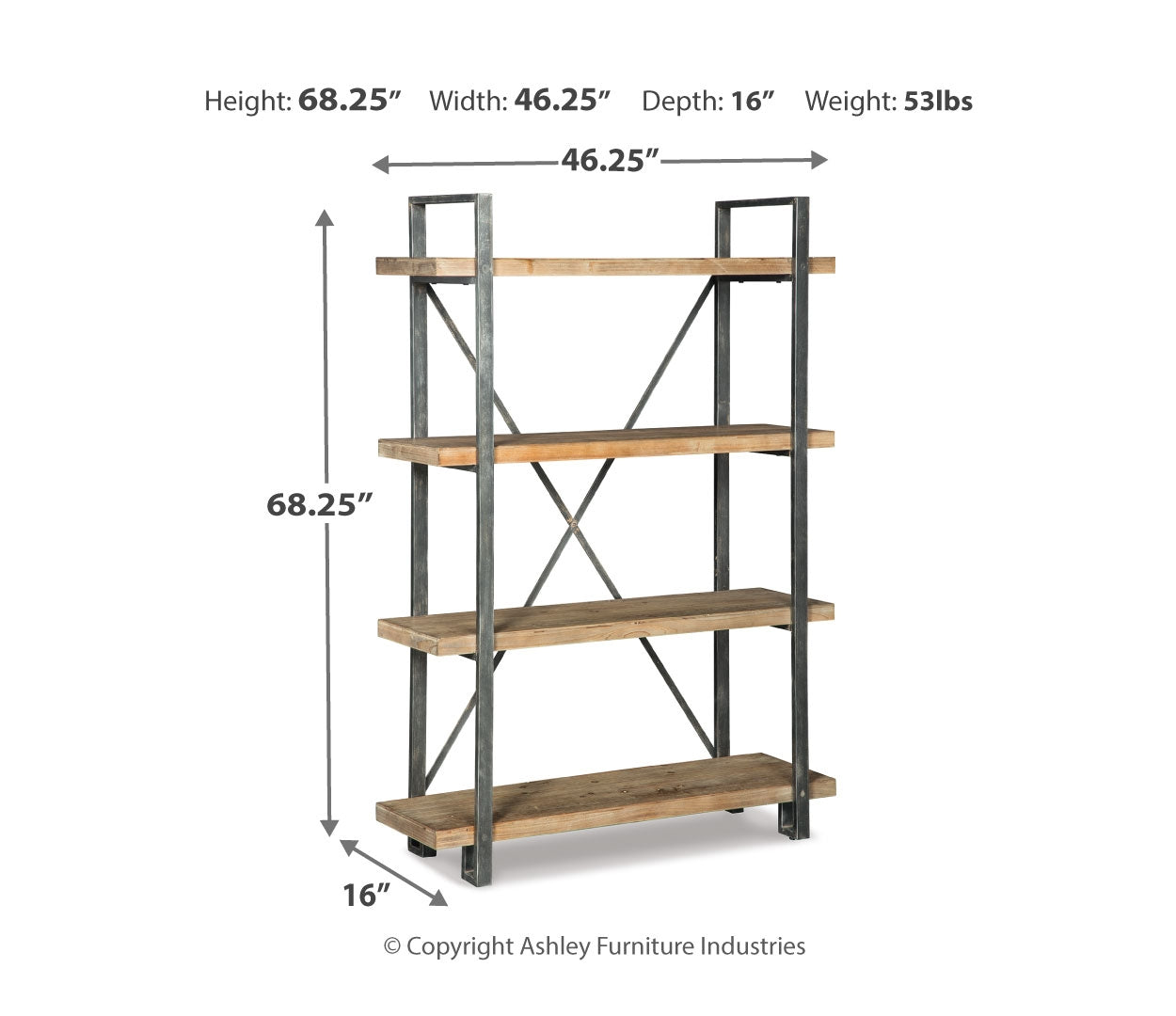 Forestmin Bookcase