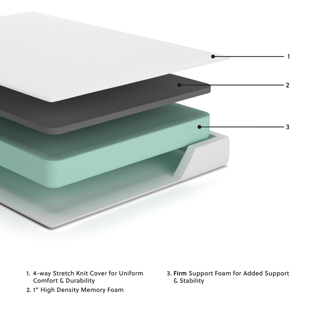 Chime 8 Inch Memory Foam Full Mattress