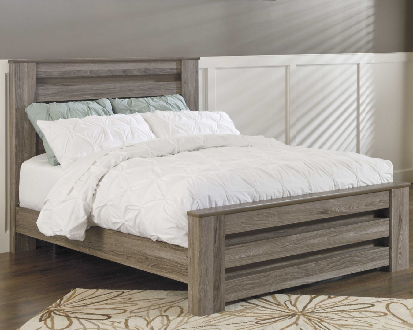 Zelen Brown Panel Bedroom Set