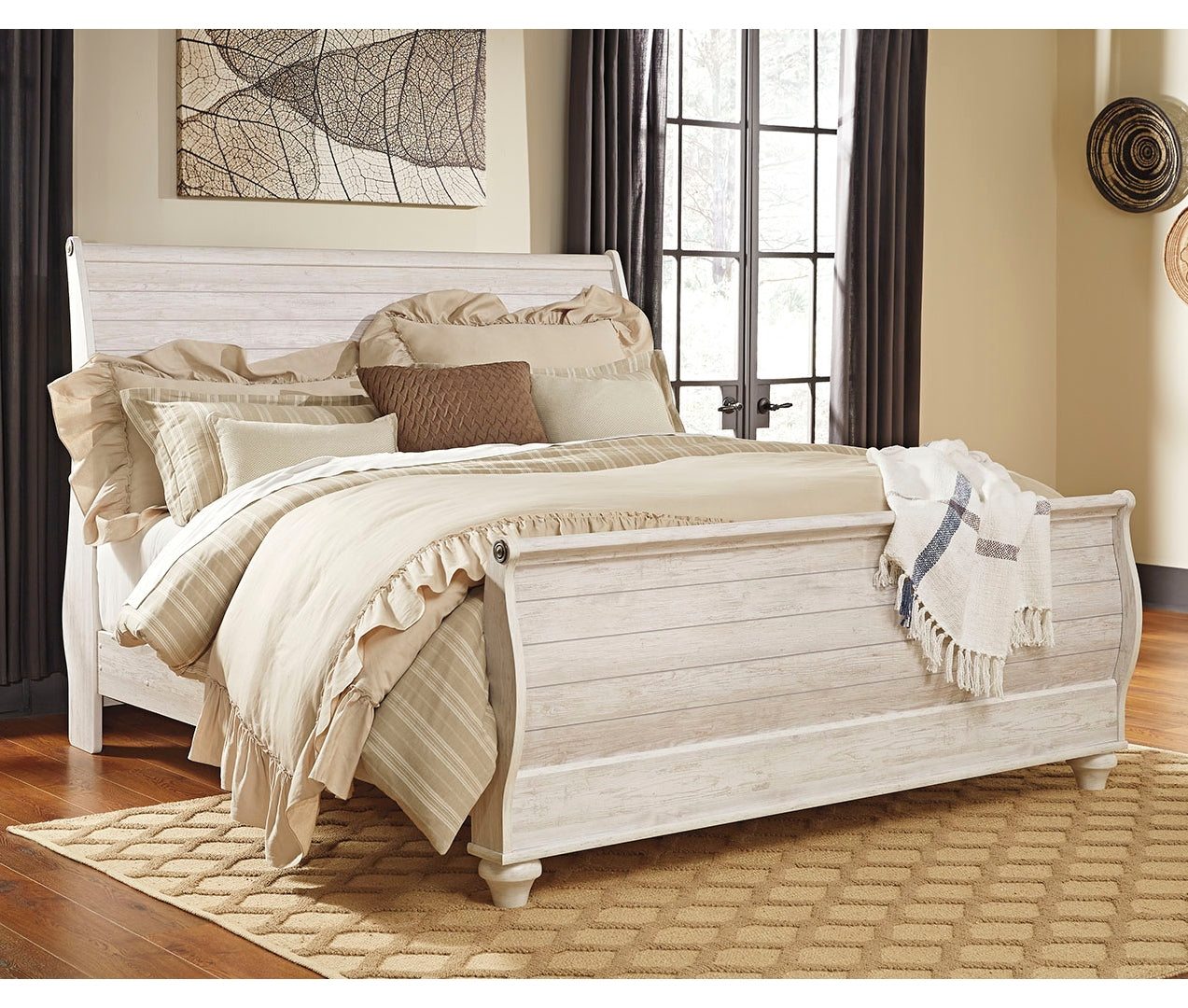 Willowton King Sleigh Bed