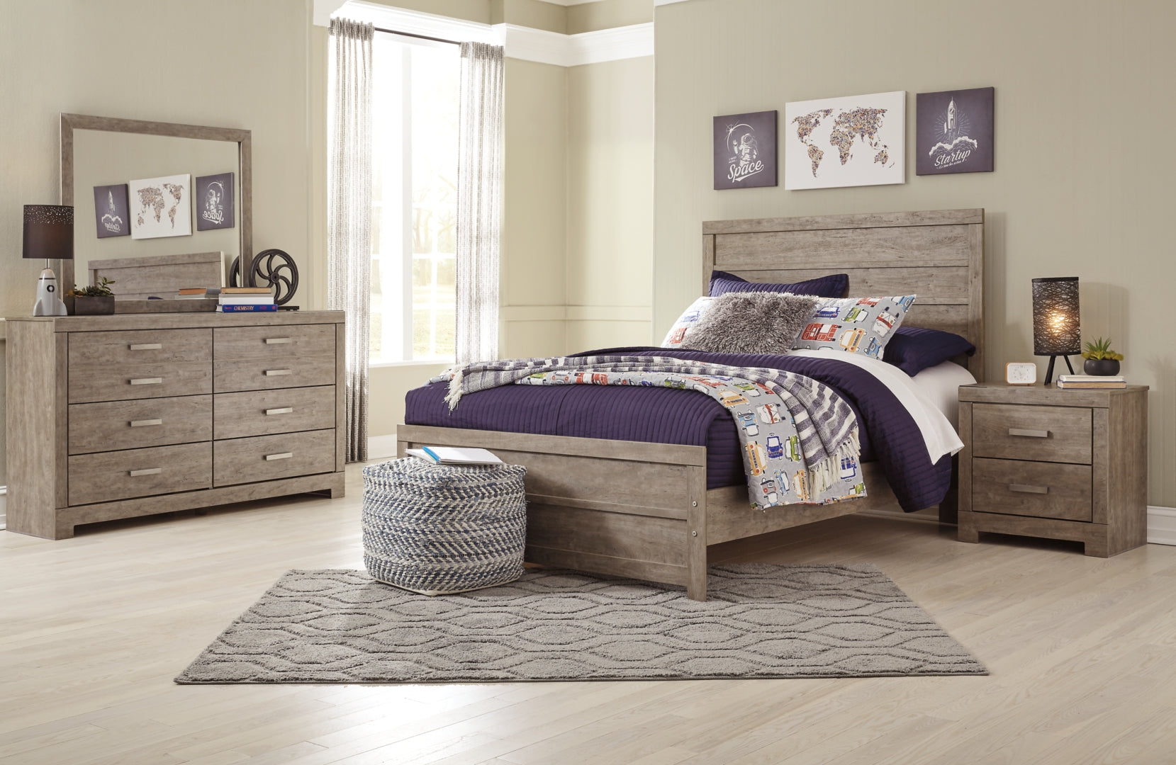 Culverbach Brown Panel Bedroom Set