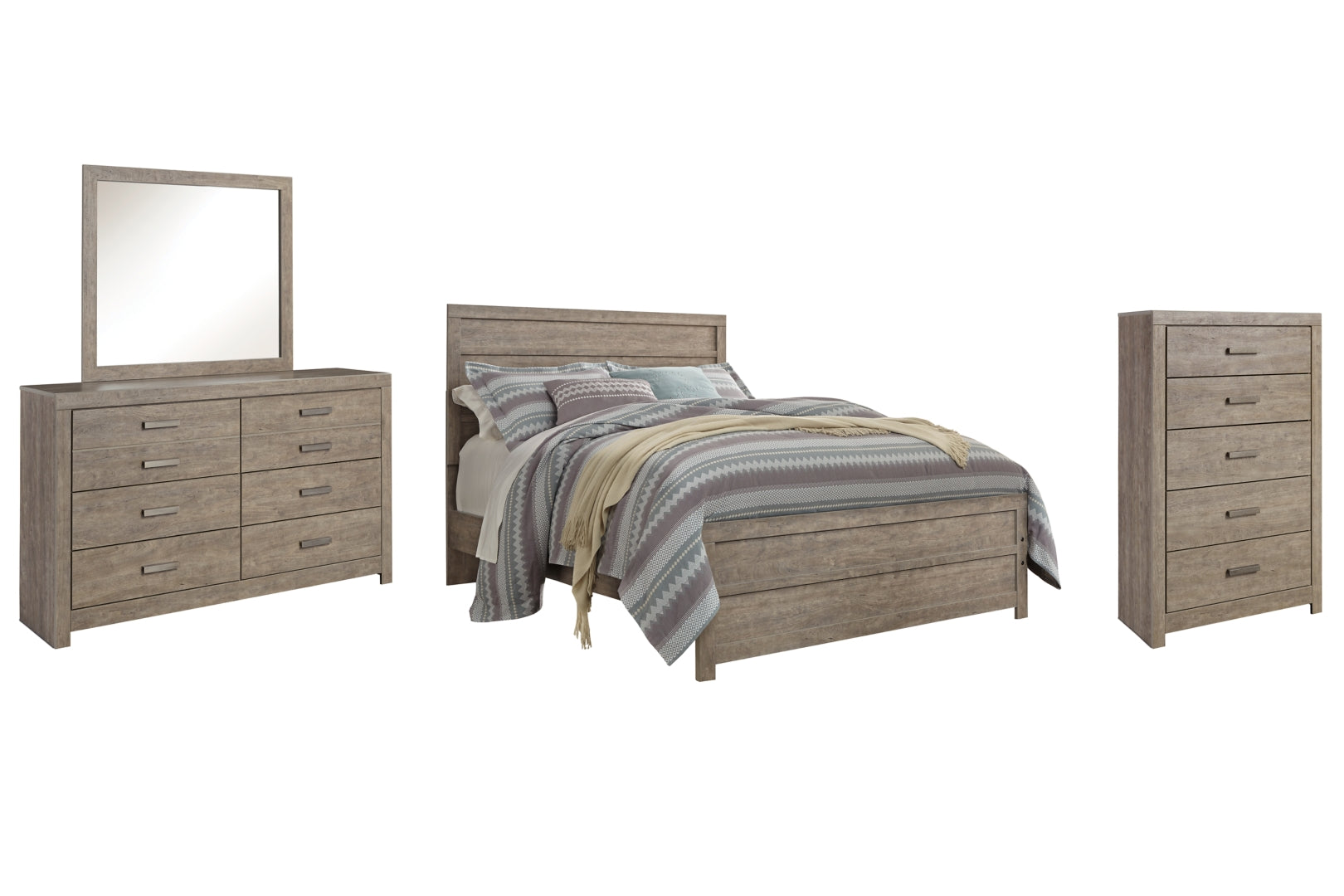 Culverbach Brown Panel Bedroom Set