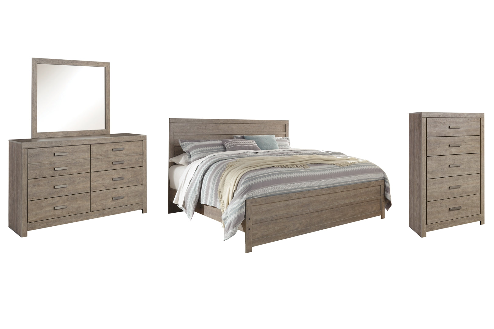 Culverbach Brown Panel Bedroom Set