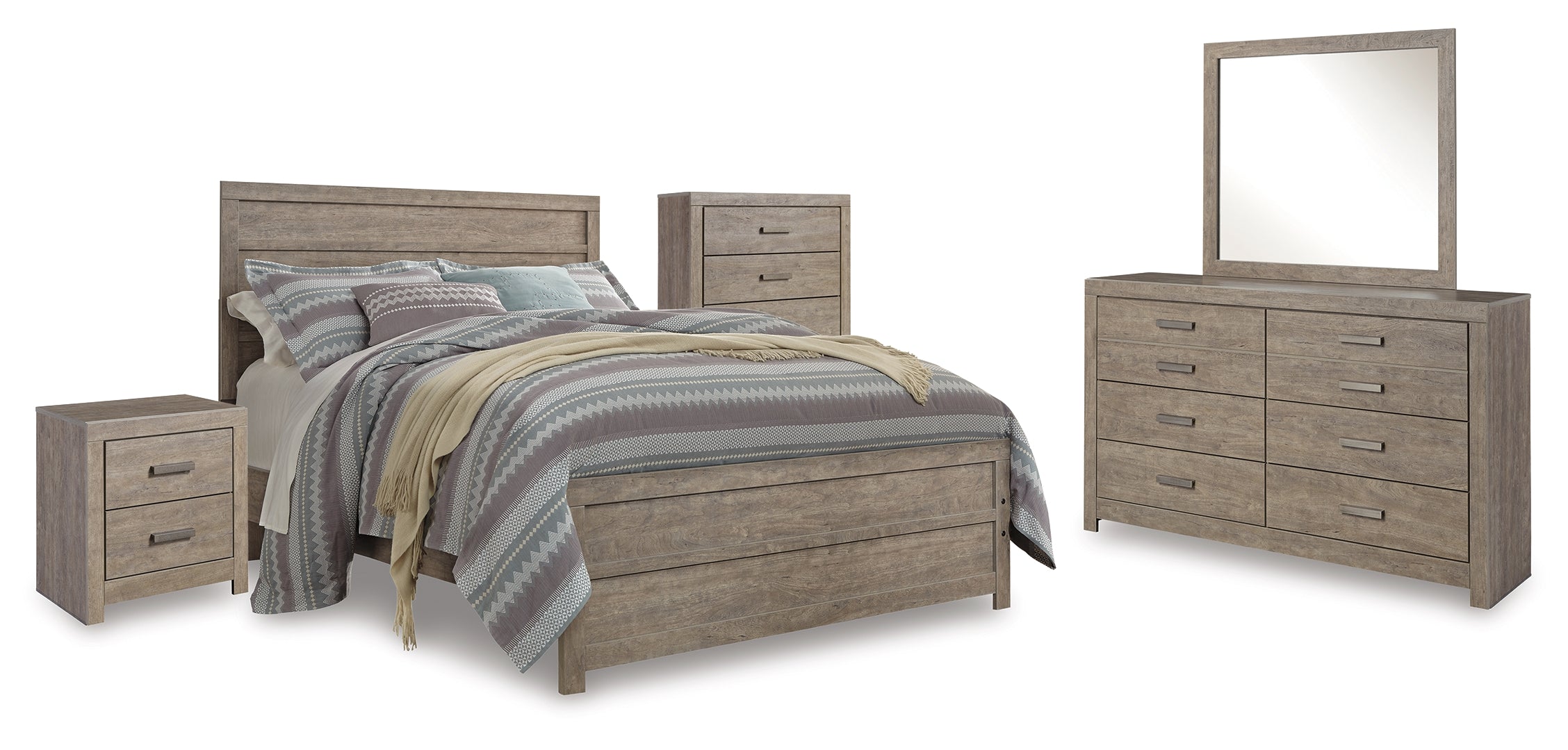 Culverbach Brown Panel Bedroom Set