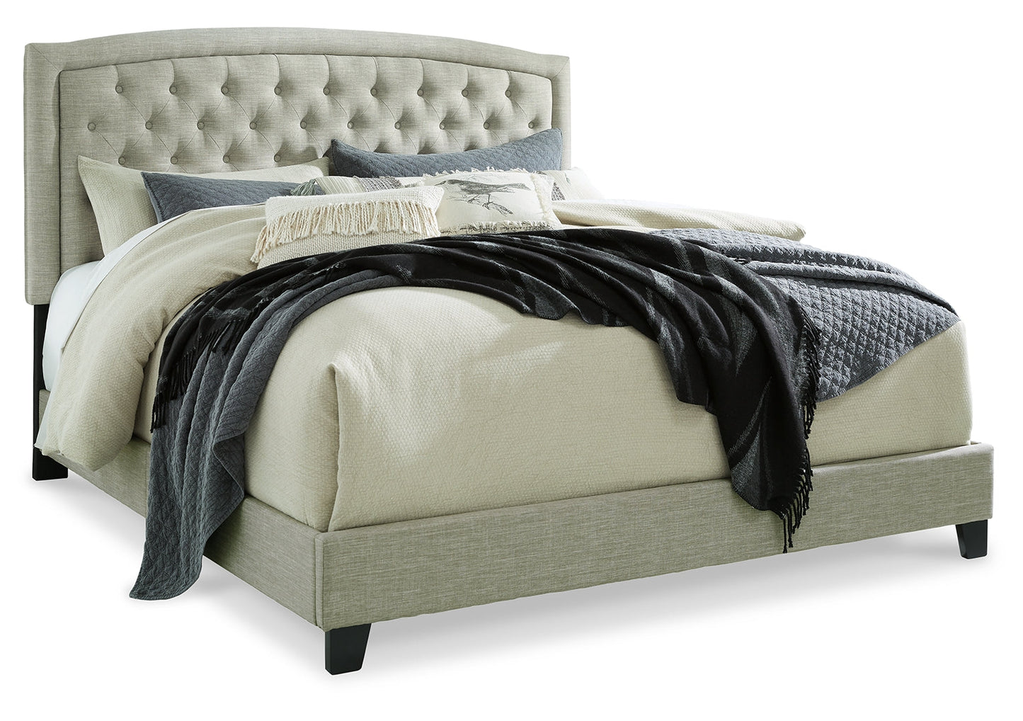 Jerary Upholstered Bed with Mattress