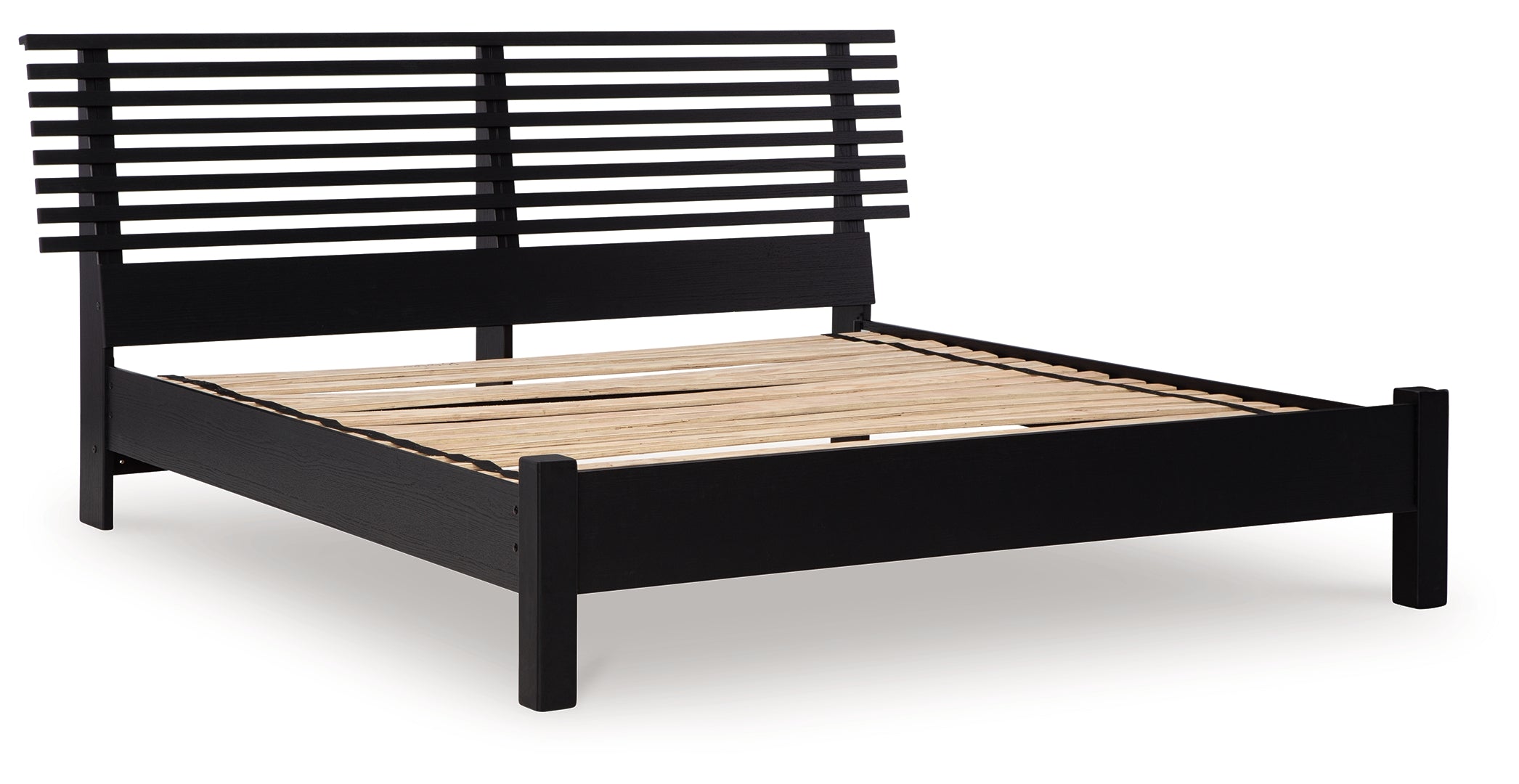 Danziar Slat Panel Bed