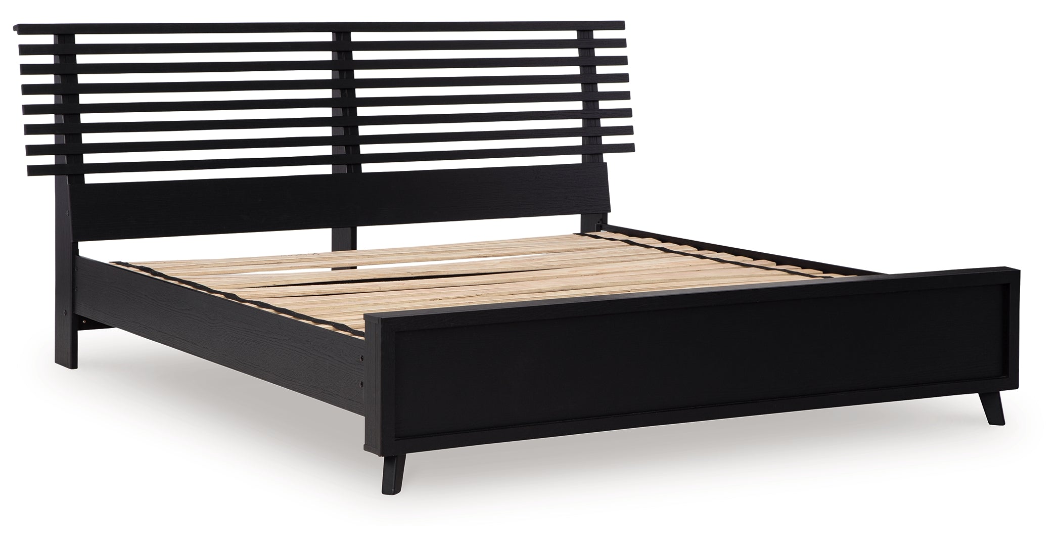 Danziar Slat Panel Bed