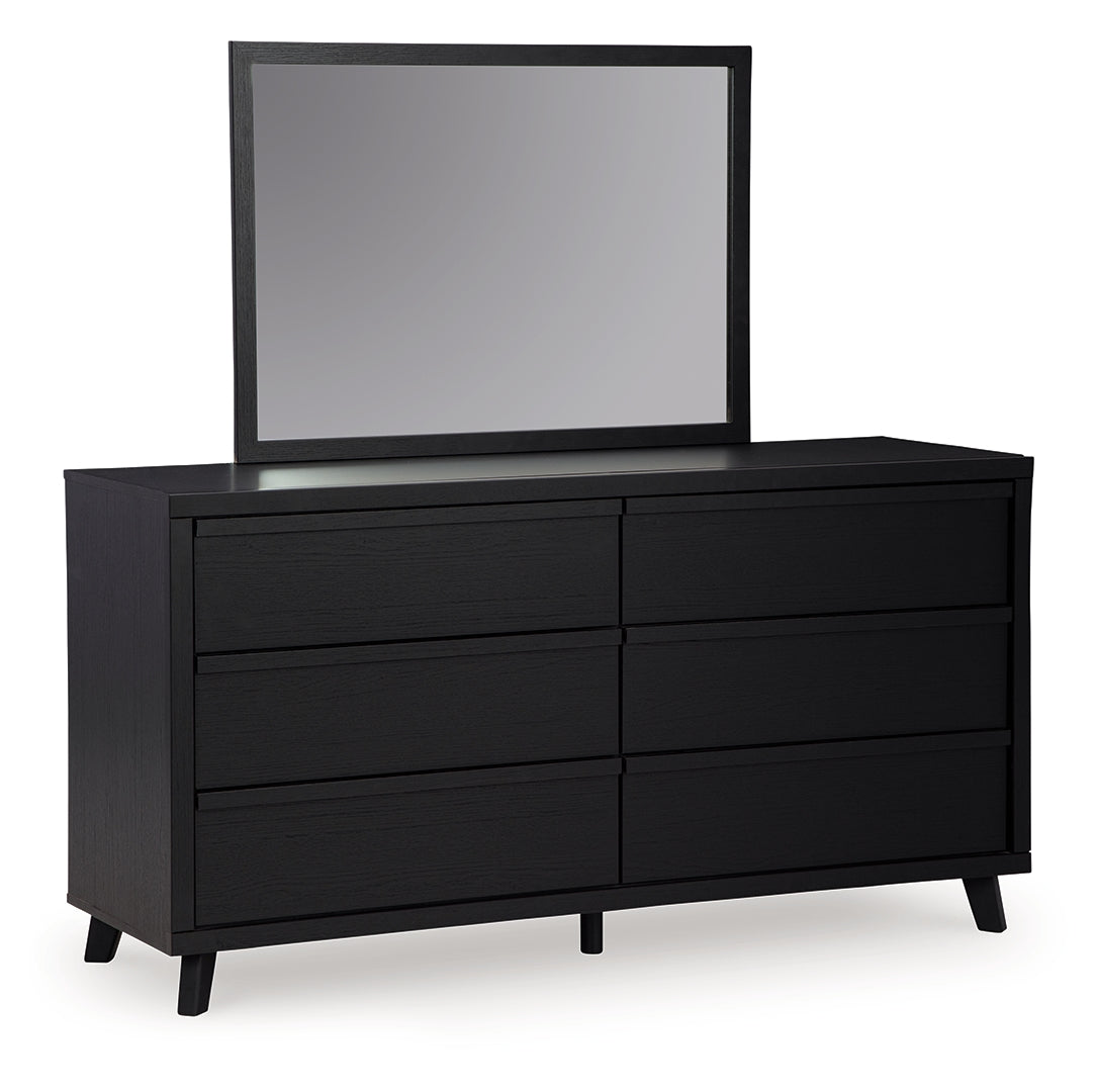 Danziar Black Bedroom Set